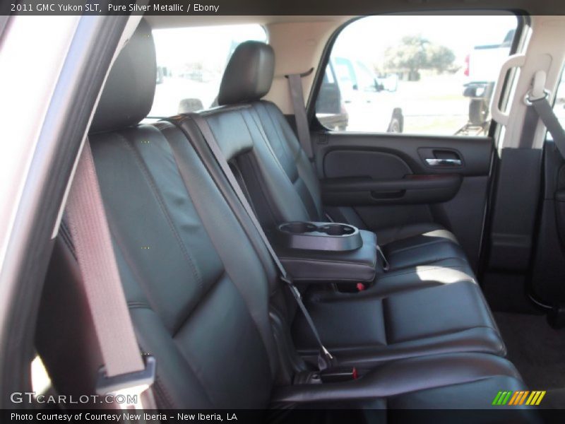 Pure Silver Metallic / Ebony 2011 GMC Yukon SLT