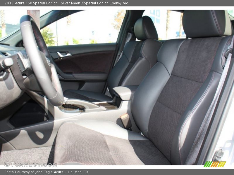 Front Seat of 2013 TSX Special Edition