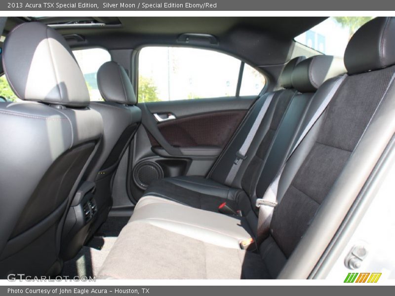 Rear Seat of 2013 TSX Special Edition