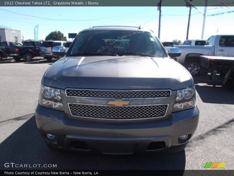 Graystone Metallic / Ebony 2012 Chevrolet Tahoe LTZ
