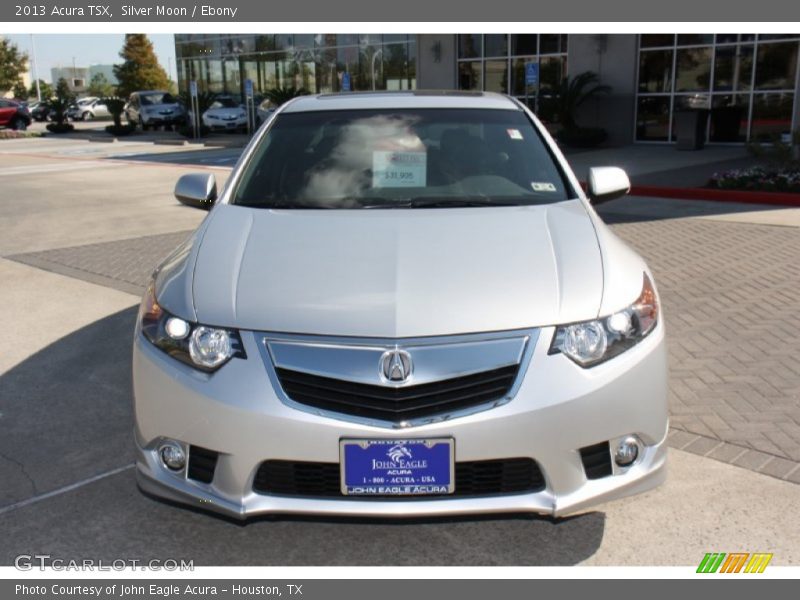 Silver Moon / Ebony 2013 Acura TSX