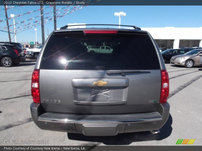 Graystone Metallic / Ebony 2012 Chevrolet Tahoe LTZ