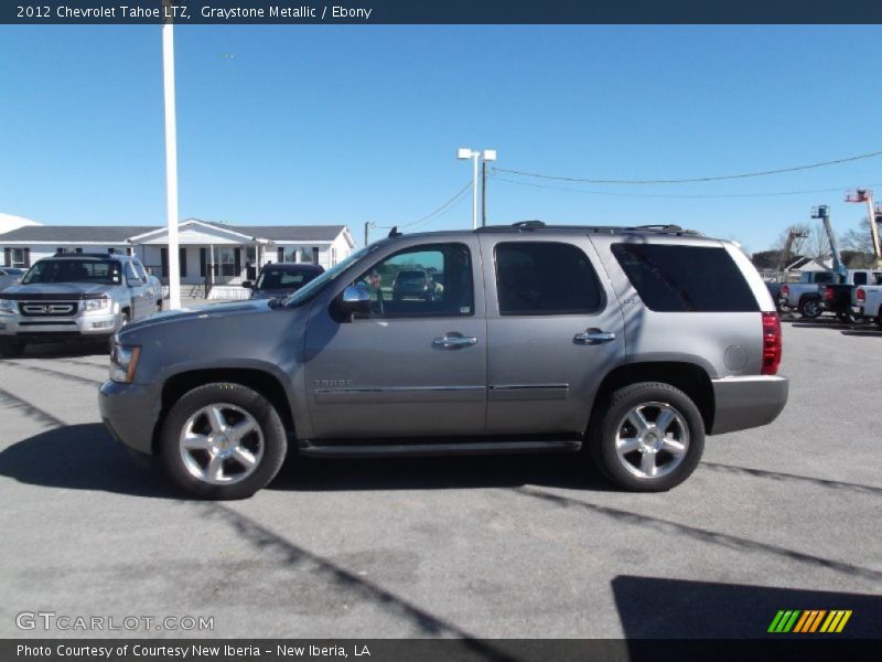 Graystone Metallic / Ebony 2012 Chevrolet Tahoe LTZ