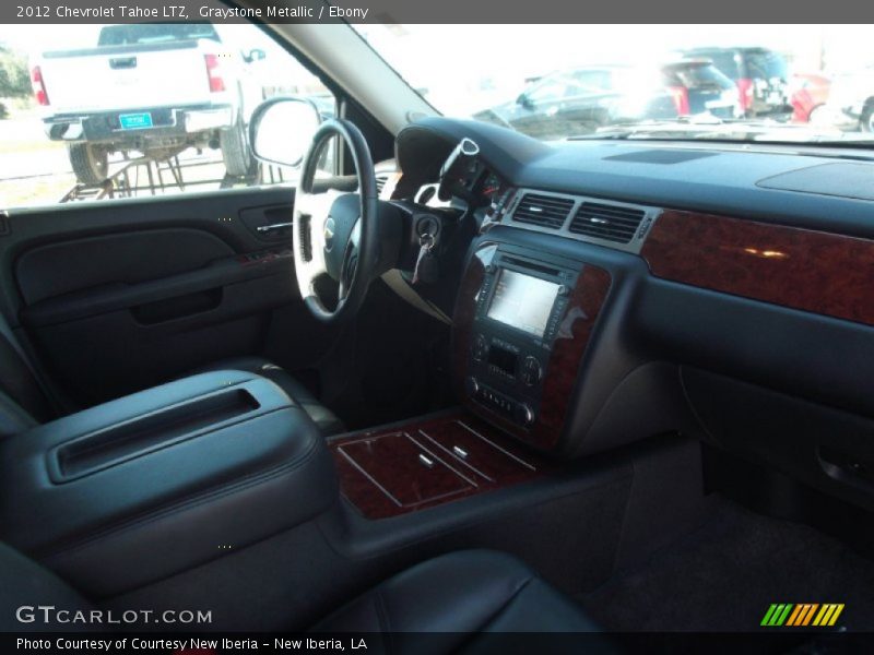Graystone Metallic / Ebony 2012 Chevrolet Tahoe LTZ