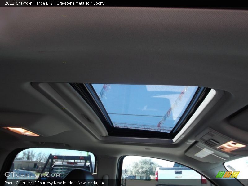 Graystone Metallic / Ebony 2012 Chevrolet Tahoe LTZ