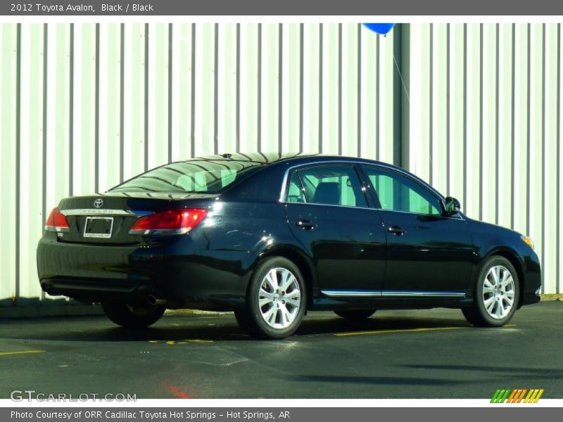 Black / Black 2012 Toyota Avalon