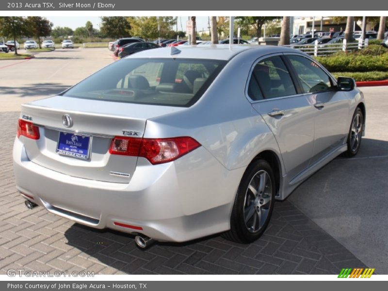 Silver Moon / Ebony 2013 Acura TSX