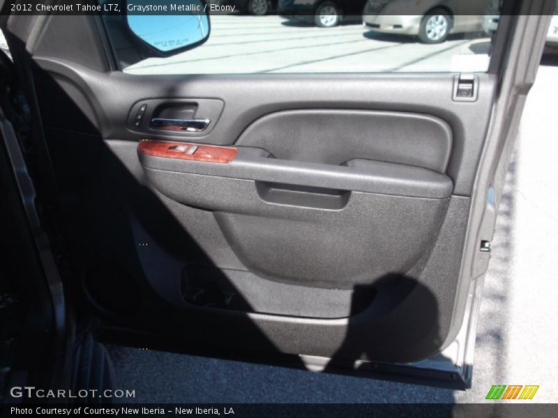 Graystone Metallic / Ebony 2012 Chevrolet Tahoe LTZ