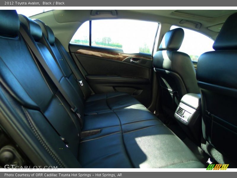 Black / Black 2012 Toyota Avalon