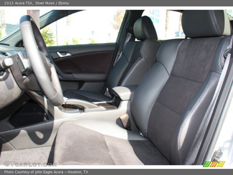 Silver Moon / Ebony 2013 Acura TSX