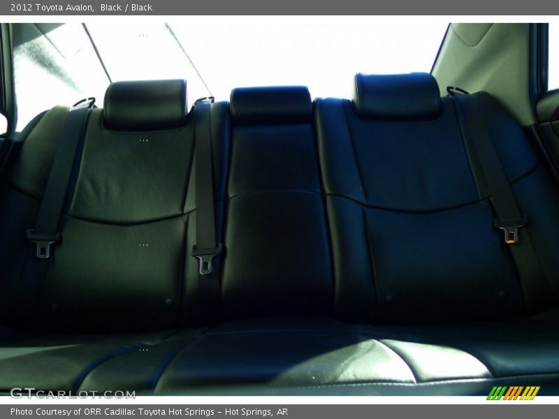 Black / Black 2012 Toyota Avalon