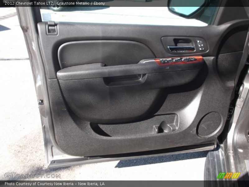 Graystone Metallic / Ebony 2012 Chevrolet Tahoe LTZ