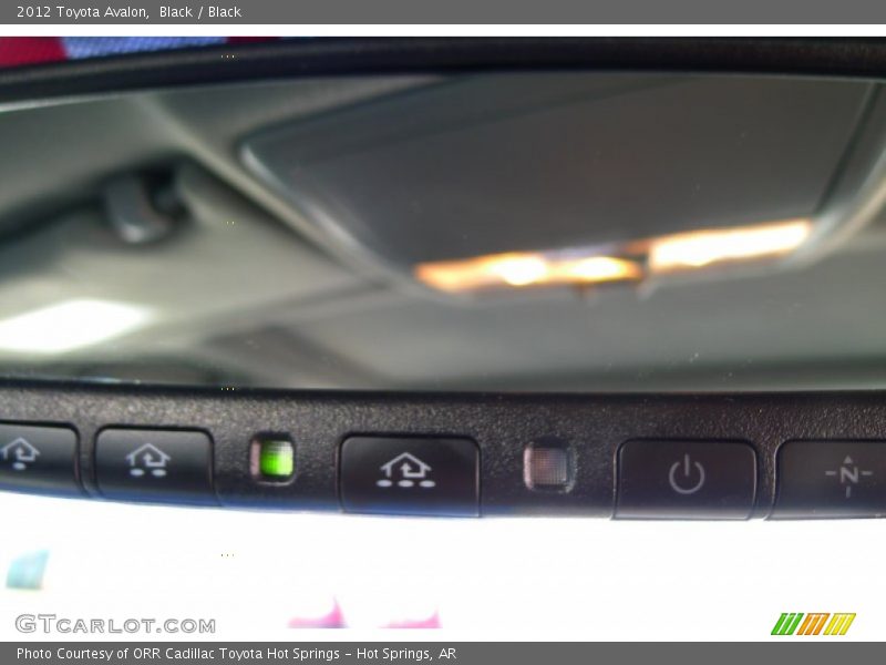 Black / Black 2012 Toyota Avalon