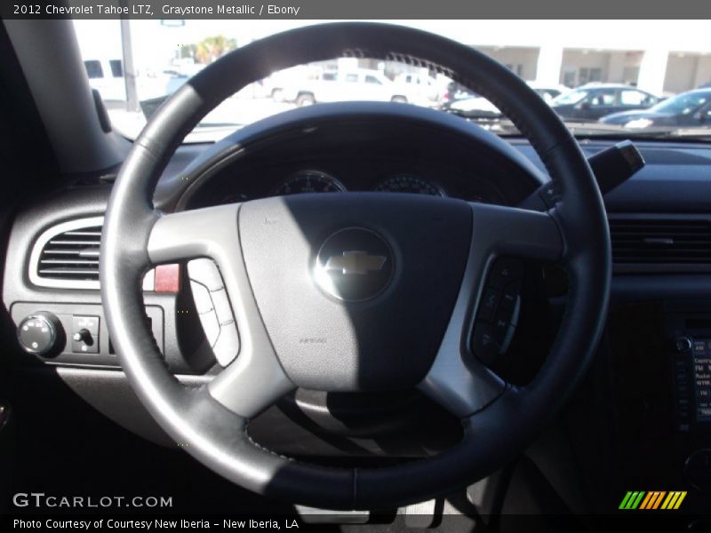 Graystone Metallic / Ebony 2012 Chevrolet Tahoe LTZ
