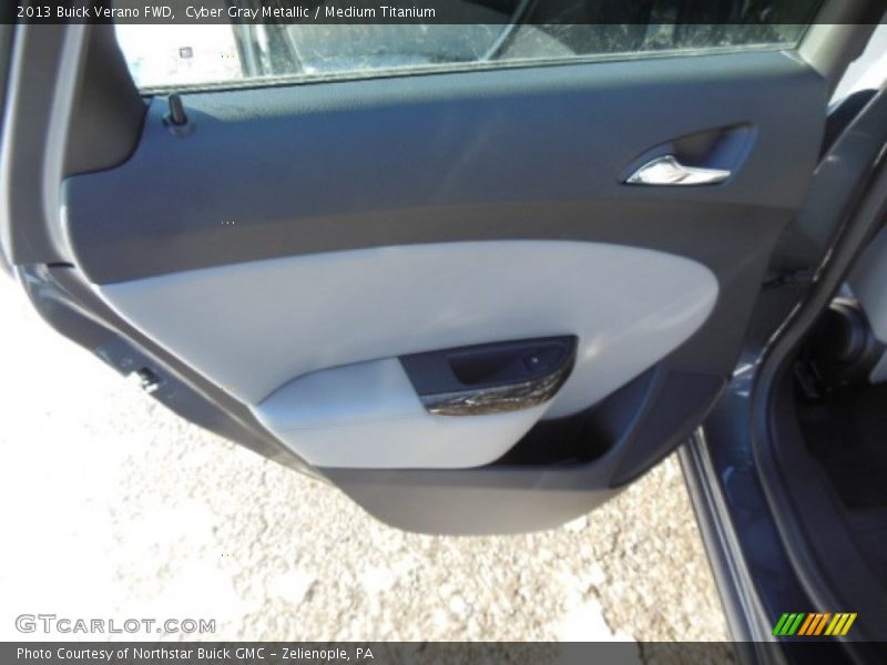 Cyber Gray Metallic / Medium Titanium 2013 Buick Verano FWD