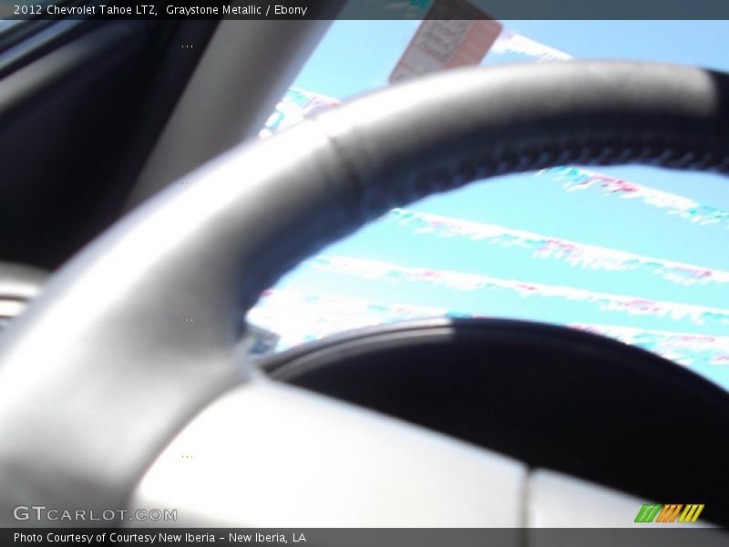Graystone Metallic / Ebony 2012 Chevrolet Tahoe LTZ