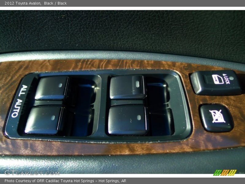 Black / Black 2012 Toyota Avalon