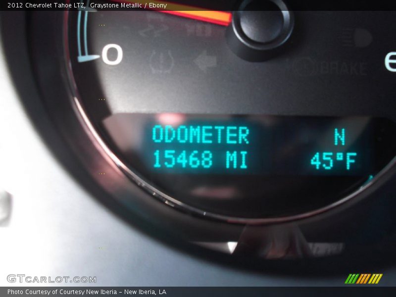 Graystone Metallic / Ebony 2012 Chevrolet Tahoe LTZ