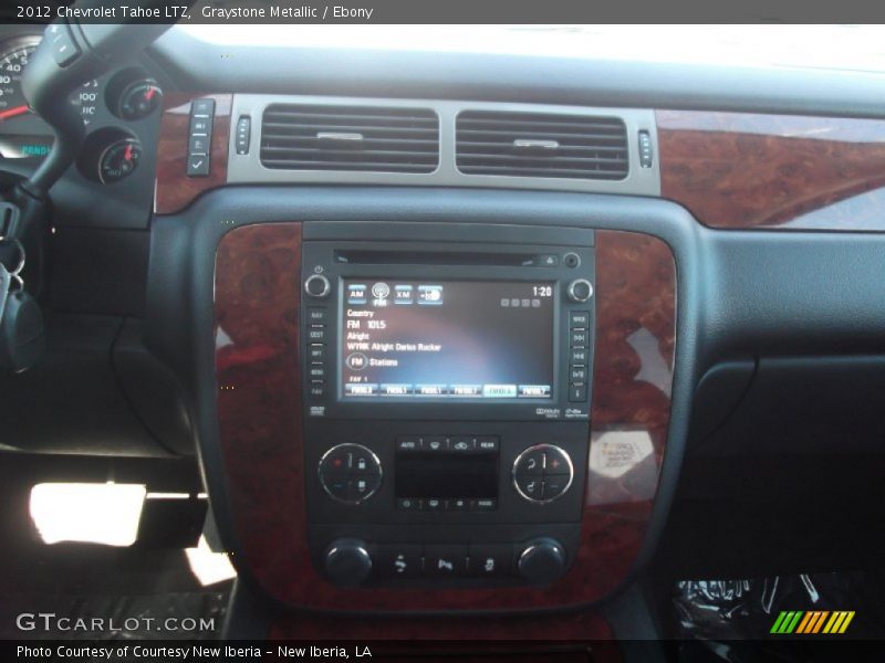 Graystone Metallic / Ebony 2012 Chevrolet Tahoe LTZ