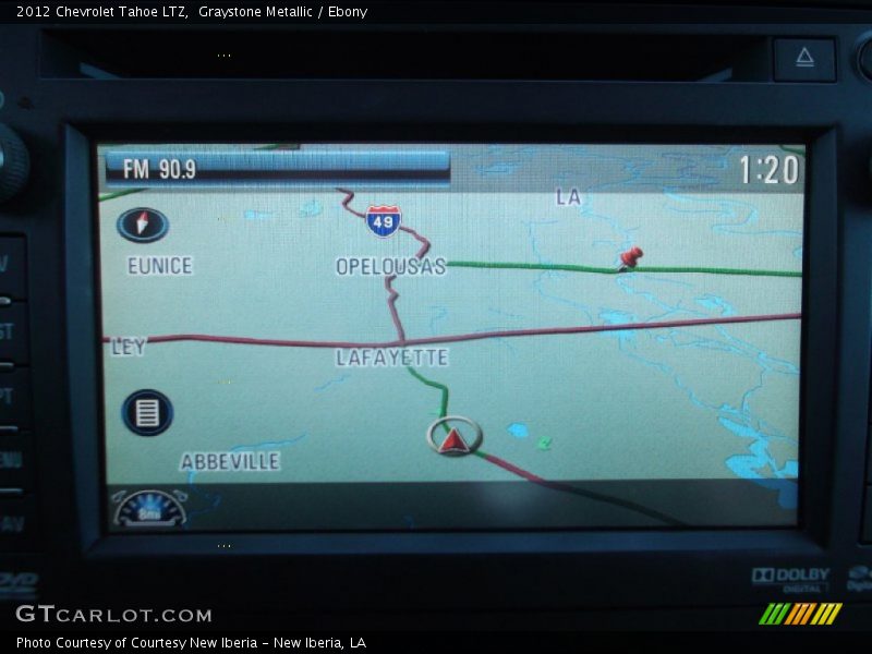 Graystone Metallic / Ebony 2012 Chevrolet Tahoe LTZ