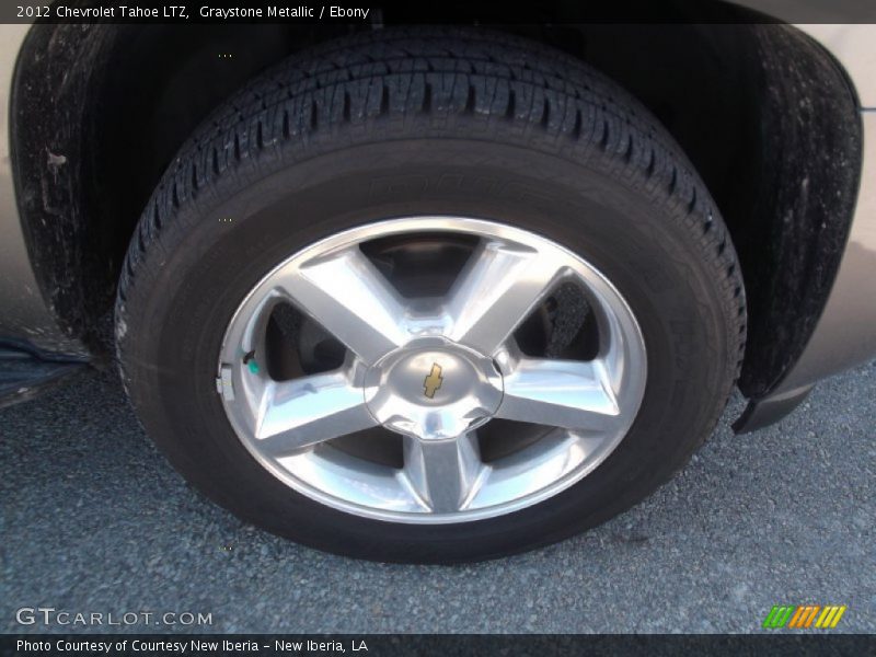 Graystone Metallic / Ebony 2012 Chevrolet Tahoe LTZ