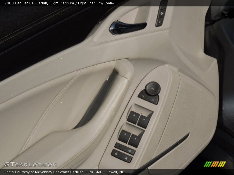 Light Platinum / Light Titanium/Ebony 2008 Cadillac CTS Sedan