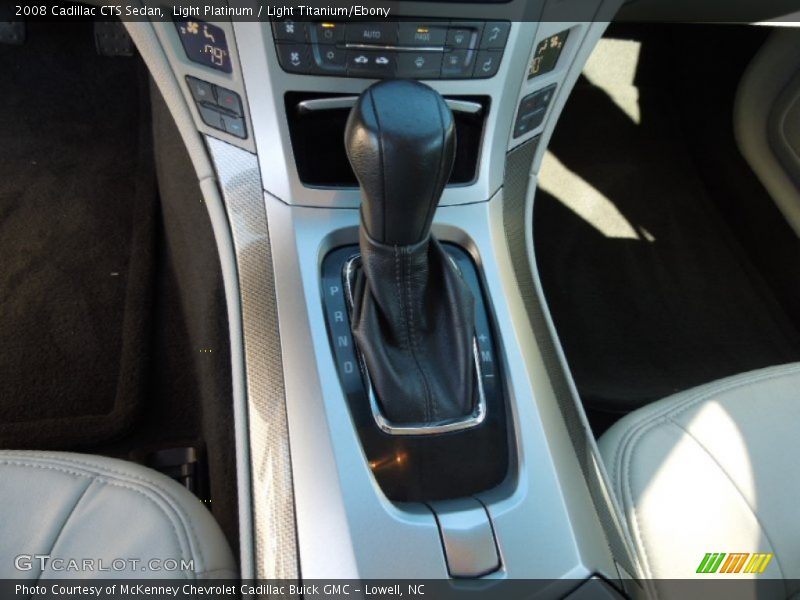 Light Platinum / Light Titanium/Ebony 2008 Cadillac CTS Sedan