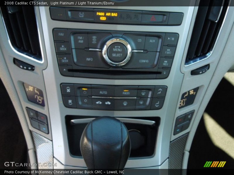 Light Platinum / Light Titanium/Ebony 2008 Cadillac CTS Sedan