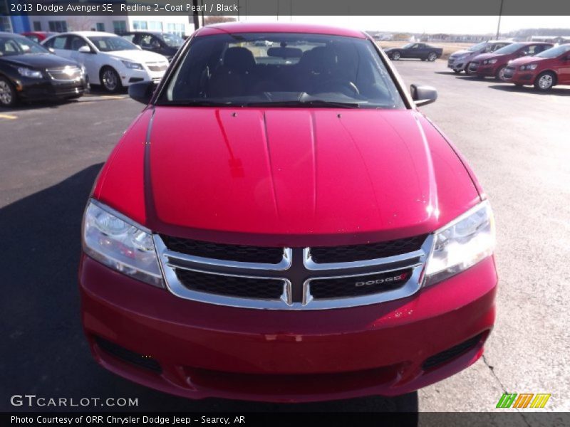 Redline 2-Coat Pearl / Black 2013 Dodge Avenger SE