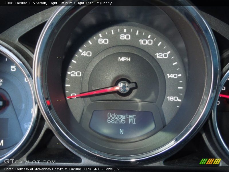 Light Platinum / Light Titanium/Ebony 2008 Cadillac CTS Sedan