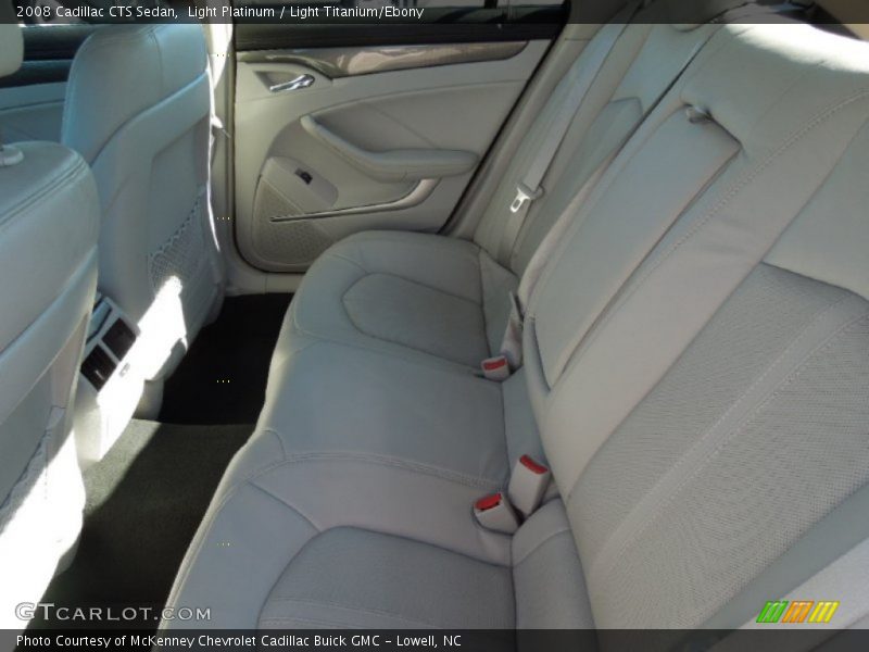 Light Platinum / Light Titanium/Ebony 2008 Cadillac CTS Sedan