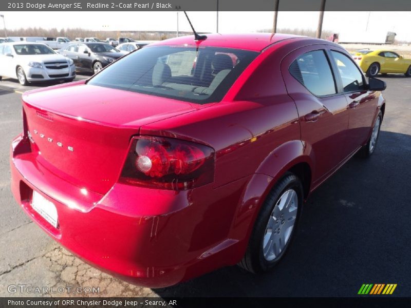 Redline 2-Coat Pearl / Black 2013 Dodge Avenger SE