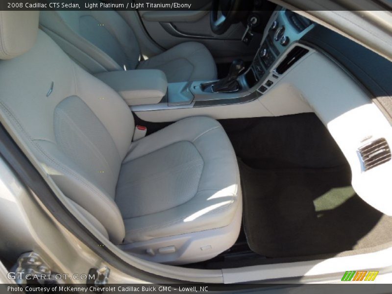 Light Platinum / Light Titanium/Ebony 2008 Cadillac CTS Sedan