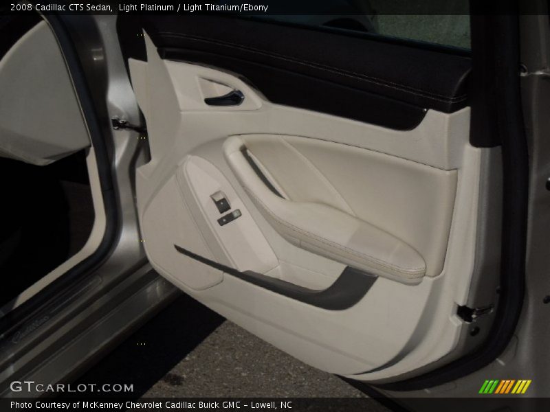 Light Platinum / Light Titanium/Ebony 2008 Cadillac CTS Sedan