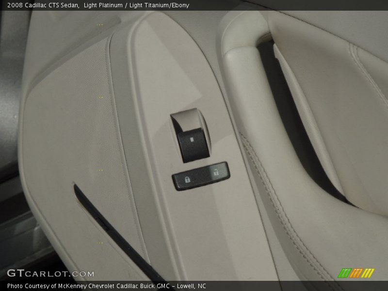 Light Platinum / Light Titanium/Ebony 2008 Cadillac CTS Sedan