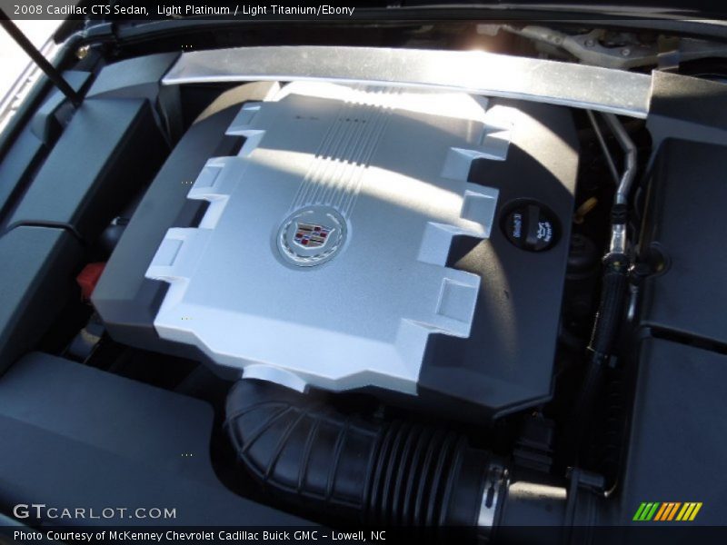 Light Platinum / Light Titanium/Ebony 2008 Cadillac CTS Sedan