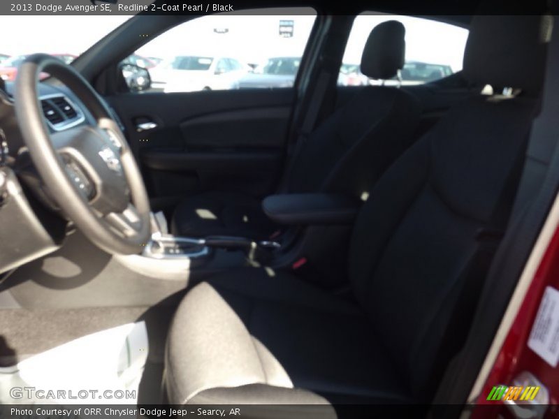 Redline 2-Coat Pearl / Black 2013 Dodge Avenger SE