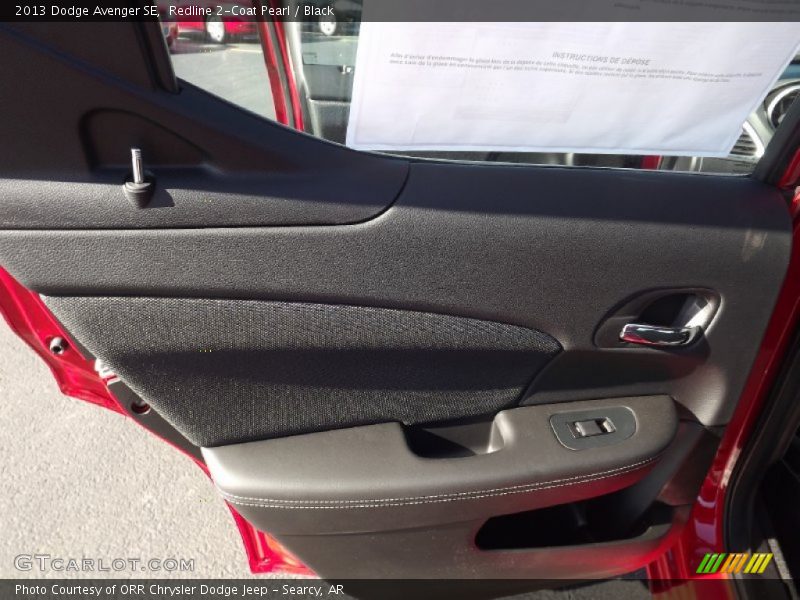 Redline 2-Coat Pearl / Black 2013 Dodge Avenger SE