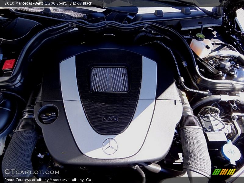 Black / Black 2010 Mercedes-Benz C 300 Sport