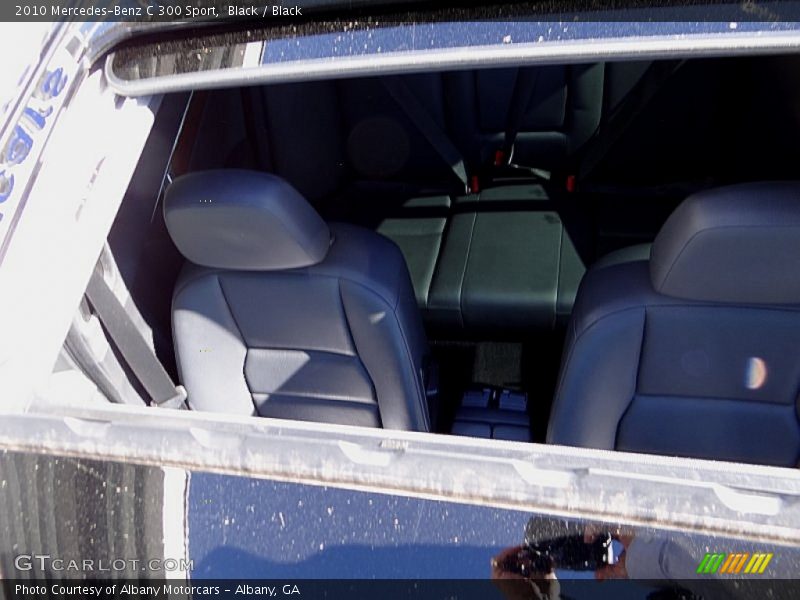 Black / Black 2010 Mercedes-Benz C 300 Sport