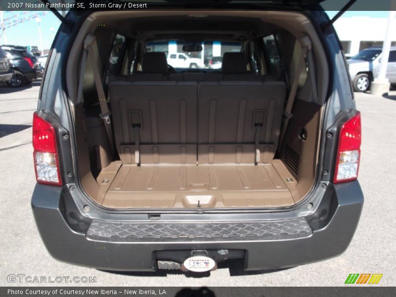 Storm Gray / Desert 2007 Nissan Pathfinder SE