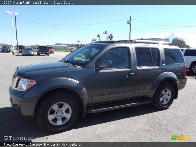 Storm Gray / Desert 2007 Nissan Pathfinder SE