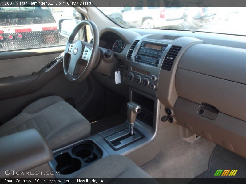 Storm Gray / Desert 2007 Nissan Pathfinder SE