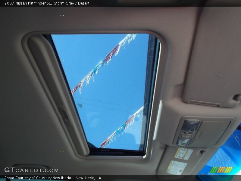 Storm Gray / Desert 2007 Nissan Pathfinder SE
