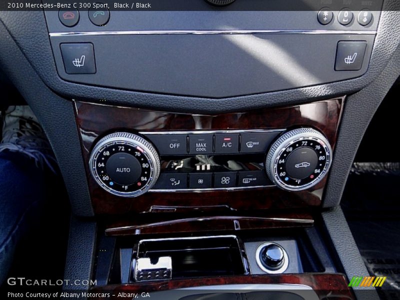 Black / Black 2010 Mercedes-Benz C 300 Sport