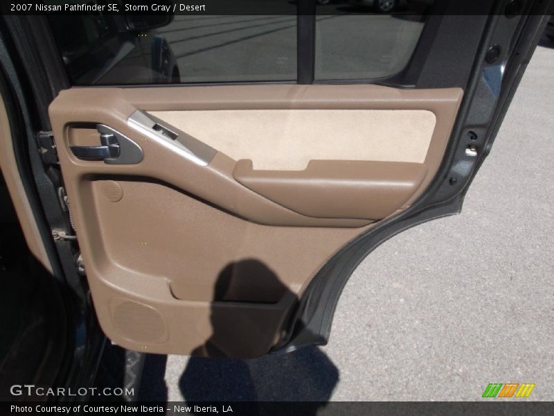 Storm Gray / Desert 2007 Nissan Pathfinder SE