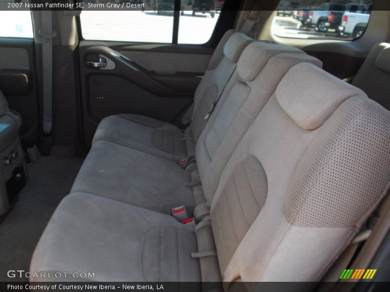 Storm Gray / Desert 2007 Nissan Pathfinder SE