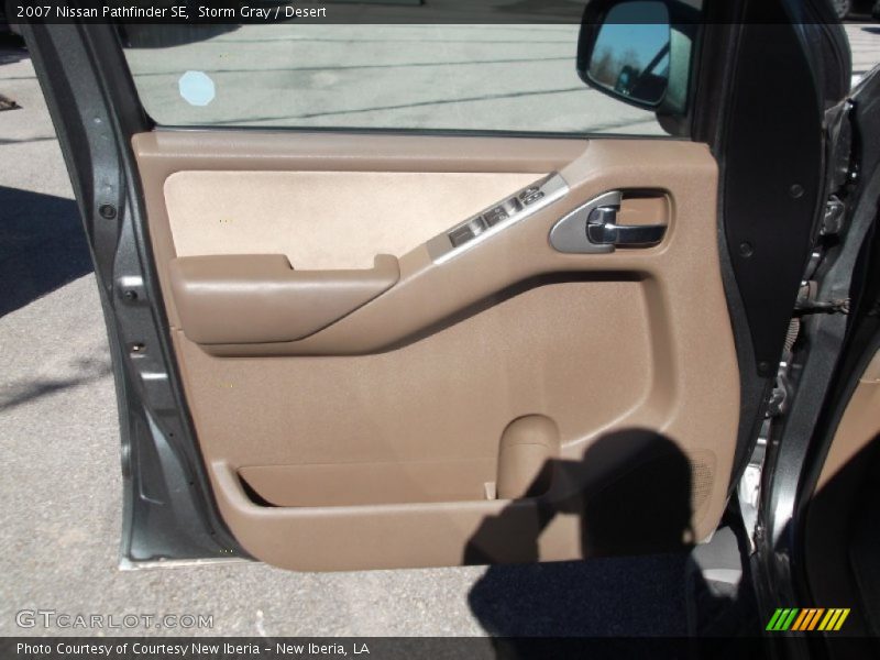 Storm Gray / Desert 2007 Nissan Pathfinder SE