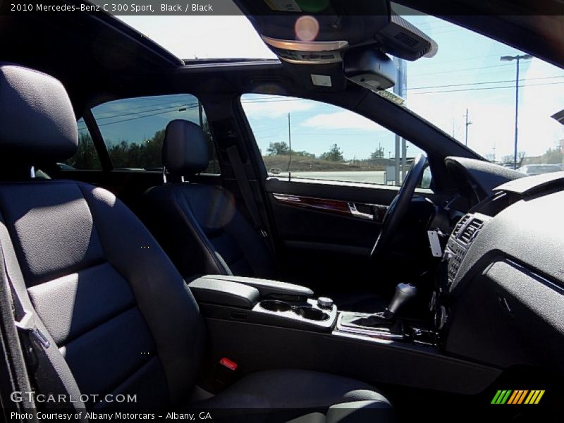 Black / Black 2010 Mercedes-Benz C 300 Sport