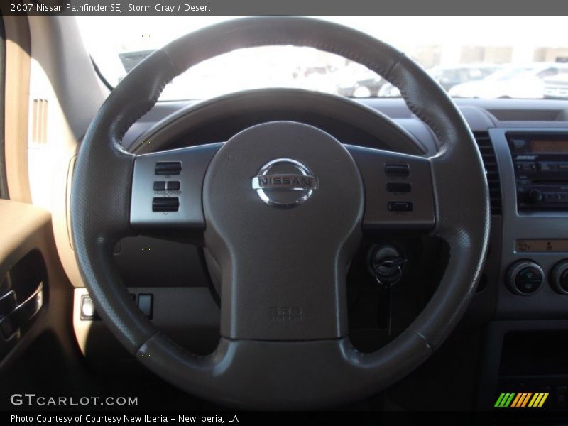 Storm Gray / Desert 2007 Nissan Pathfinder SE